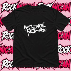 My Chemical Romance Logo - Black with White