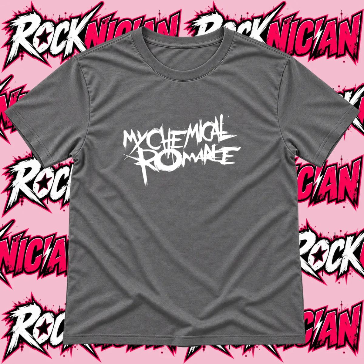 My Chemical Romance Logo - Grey with White
